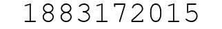 Number 1883172015.