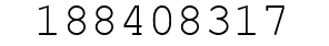 Number 188408317.
