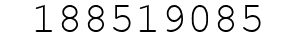 Number 188519085.