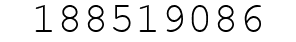 Number 188519086.