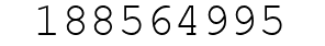 Number 188564995.