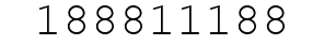 Number 188811188.