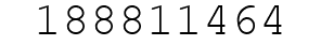 Number 188811464.