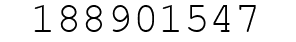 Number 188901547.