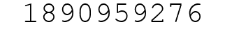 Number 1890959276.