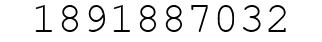 Number 1891887032.