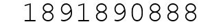 Number 1891890888.