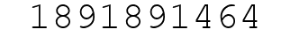Number 1891891464.