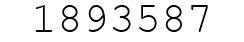 Number 1893587.