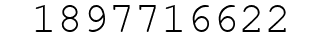 Number 1897716622.