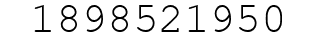 Number 1898521950.