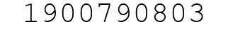 Number 1900790803.