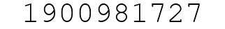 Number 1900981727.