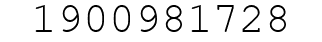 Number 1900981728.