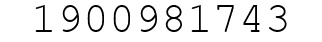 Number 1900981743.