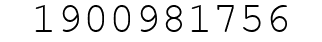 Number 1900981756.