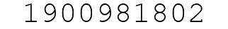 Number 1900981802.