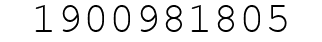 Number 1900981805.