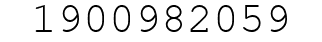 Number 1900982059.