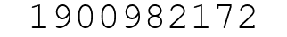 Number 1900982172.