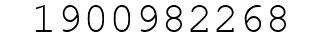 Number 1900982268.