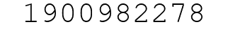 Number 1900982278.