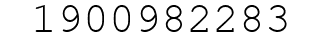 Number 1900982283.