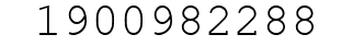 Number 1900982288.