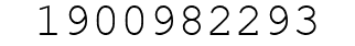 Number 1900982293.