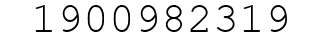 Number 1900982319.