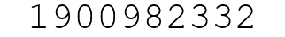 Number 1900982332.