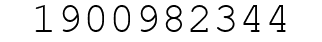 Number 1900982344.