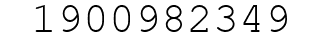 Number 1900982349.