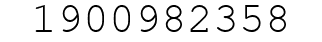 Number 1900982358.