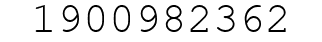 Number 1900982362.