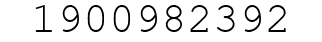 Number 1900982392.