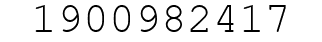 Number 1900982417.