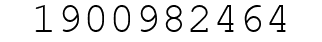 Number 1900982464.