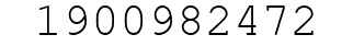 Number 1900982472.