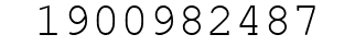 Number 1900982487.