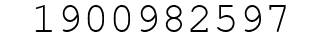 Number 1900982597.