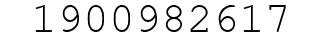 Number 1900982617.
