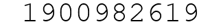 Number 1900982619.