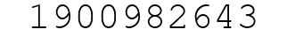 Number 1900982643.
