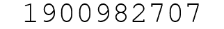 Number 1900982707.