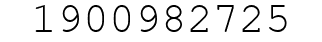 Number 1900982725.