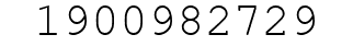 Number 1900982729.