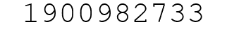 Number 1900982733.