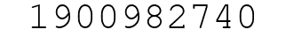 Number 1900982740.