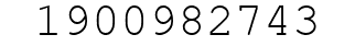 Number 1900982743.